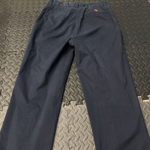 Rare Vtg Polo Ralph Lauren GOLF Stretch Classic Fit Men Pants 30x31 slacks navy - Picture 5 of 7